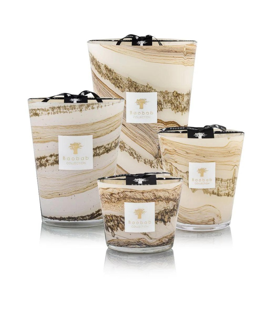 Baobab kaars Sand Siloli (10cm)